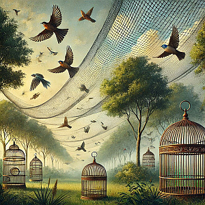 It was sunny, 
but the day was dark...
2025